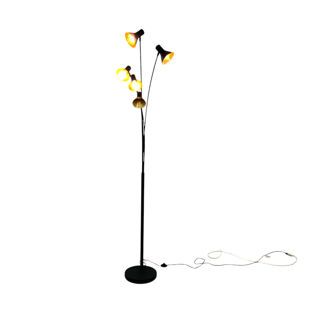 Archiology 5-Arch Steel Cone Arch Floor Lamps
