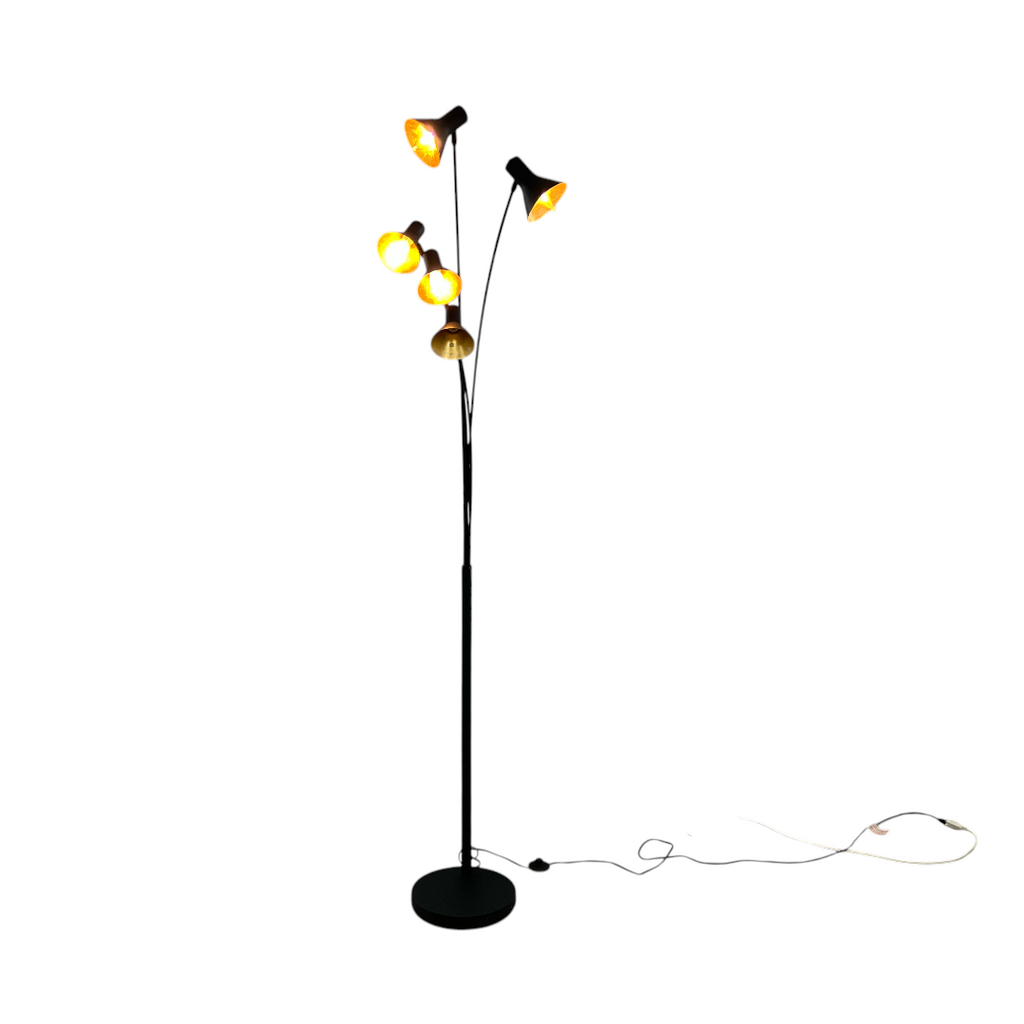Archiology 5-Arch Steel Cone Arch Floor Lamps