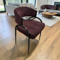 Arteriors Bahati Chair - Bordeaux