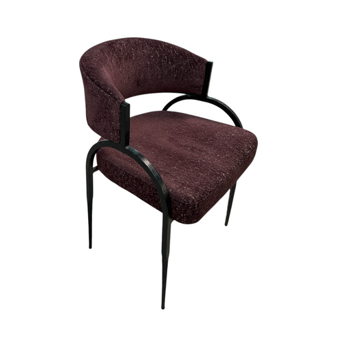 Arteriors Bahati Chair - Bordeaux, 21.5" × 14.5" × 30" — image 2 of 4