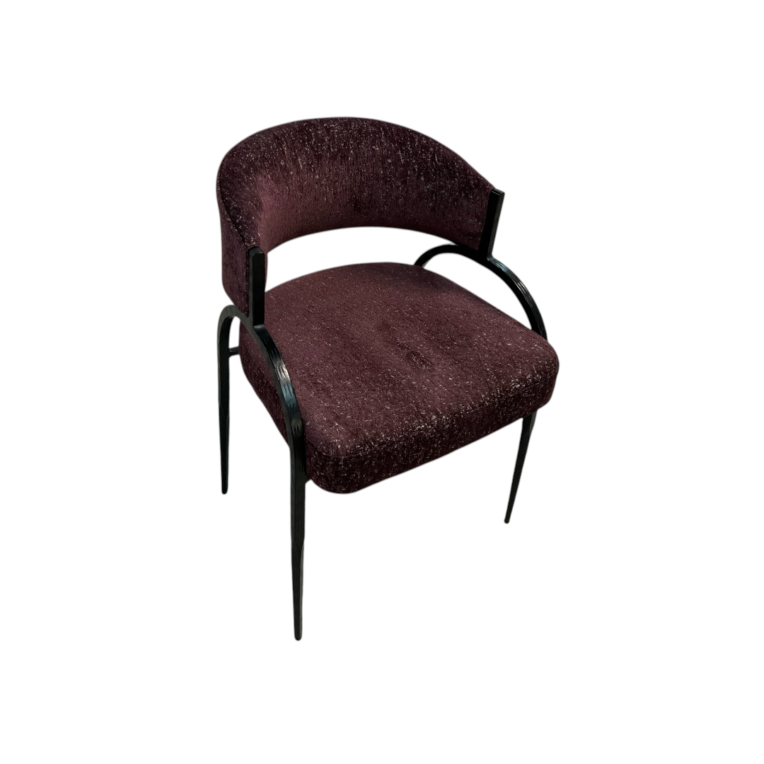 Arteriors Bahati Chair - Bordeaux