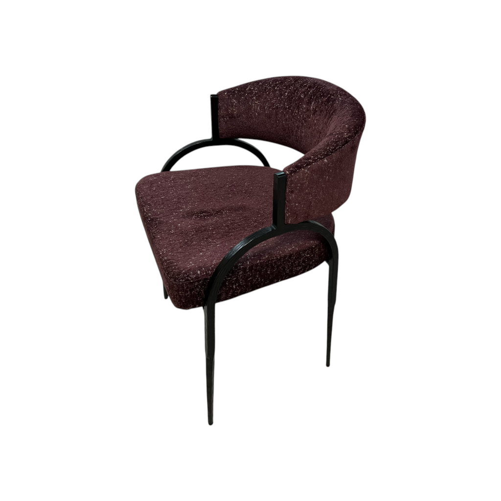 Arteriors Bahati Chair - Bordeaux