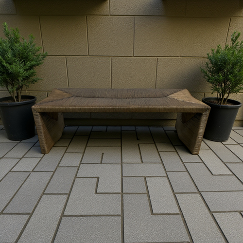 Arteriors Zuri Bench, 52" × 20" × 17" — image 1 of 4+