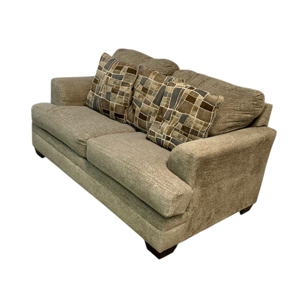 Ashley Barrish Loveseat in Sisal