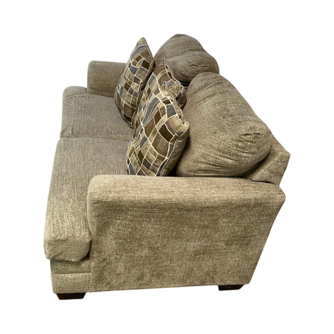 Ashley Barrish Loveseat in Sisal