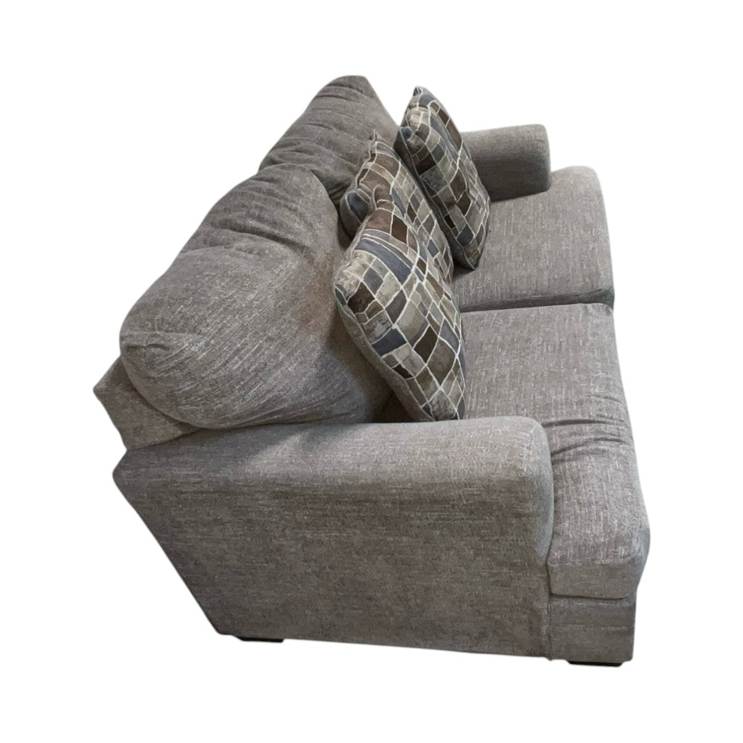 Ashley Barrish Loveseat in Sisal