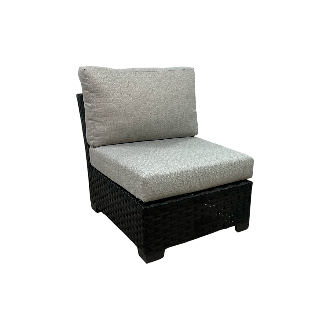 Ashley Beachcroft Outdoor Armless Chair with Cushion