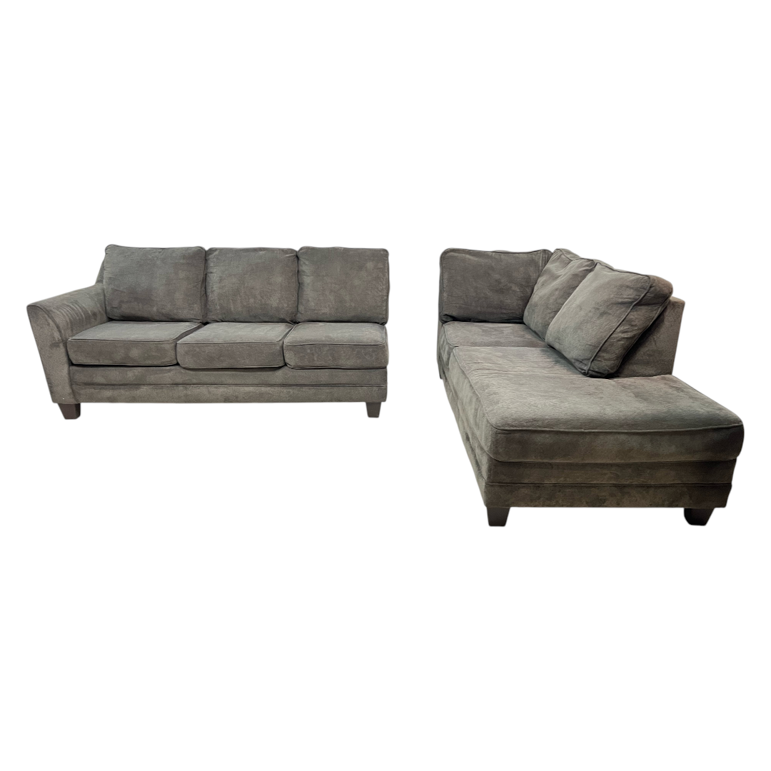 Ashley Dark Gray Sectional Couch