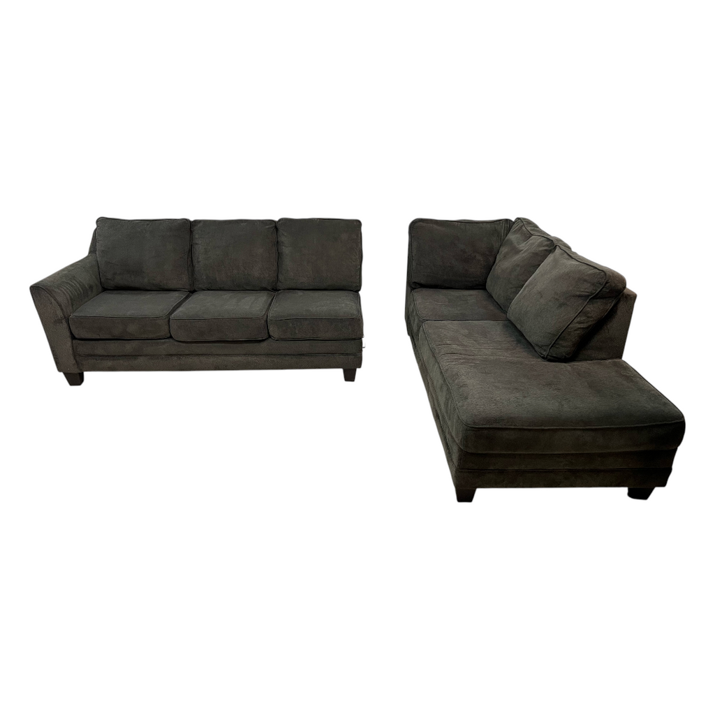 Ashley Dark Gray Sectional Couch