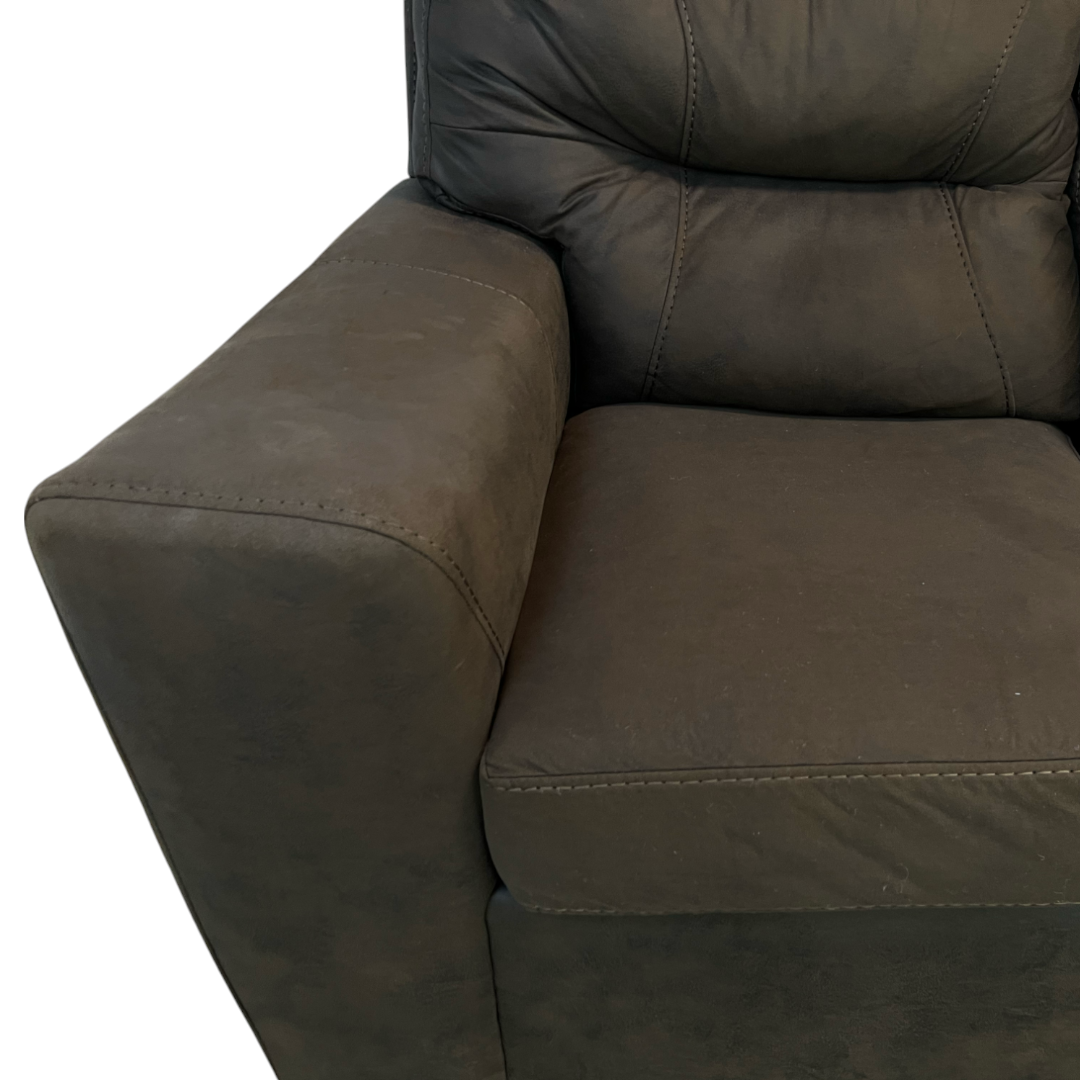 Ashley Furniture Navi Sofa - Chestnut