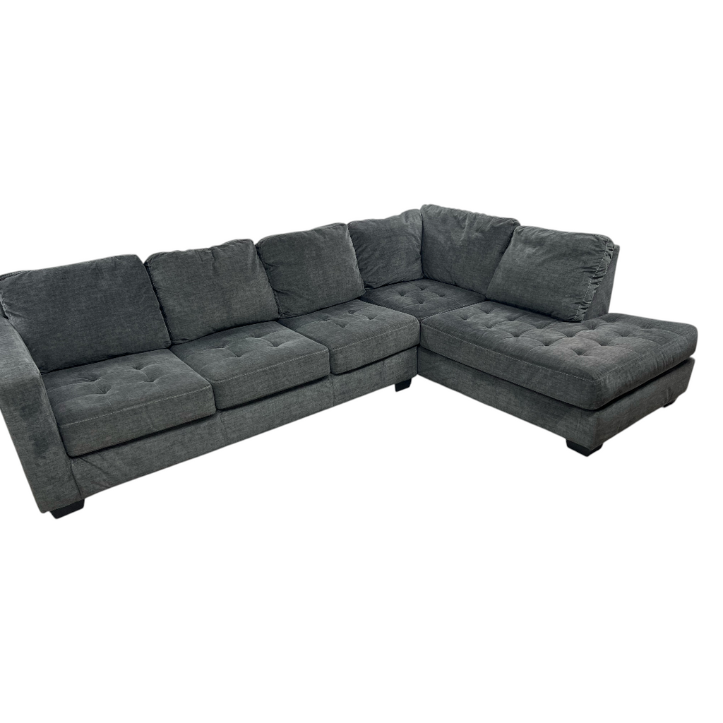 Ashley Owensbe Gray Sectional with Chaise