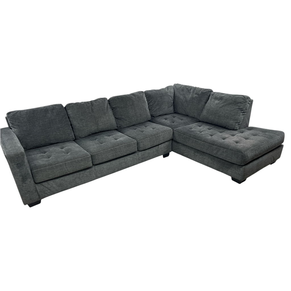 Ashley Owensbe Gray Sectional with Chaise