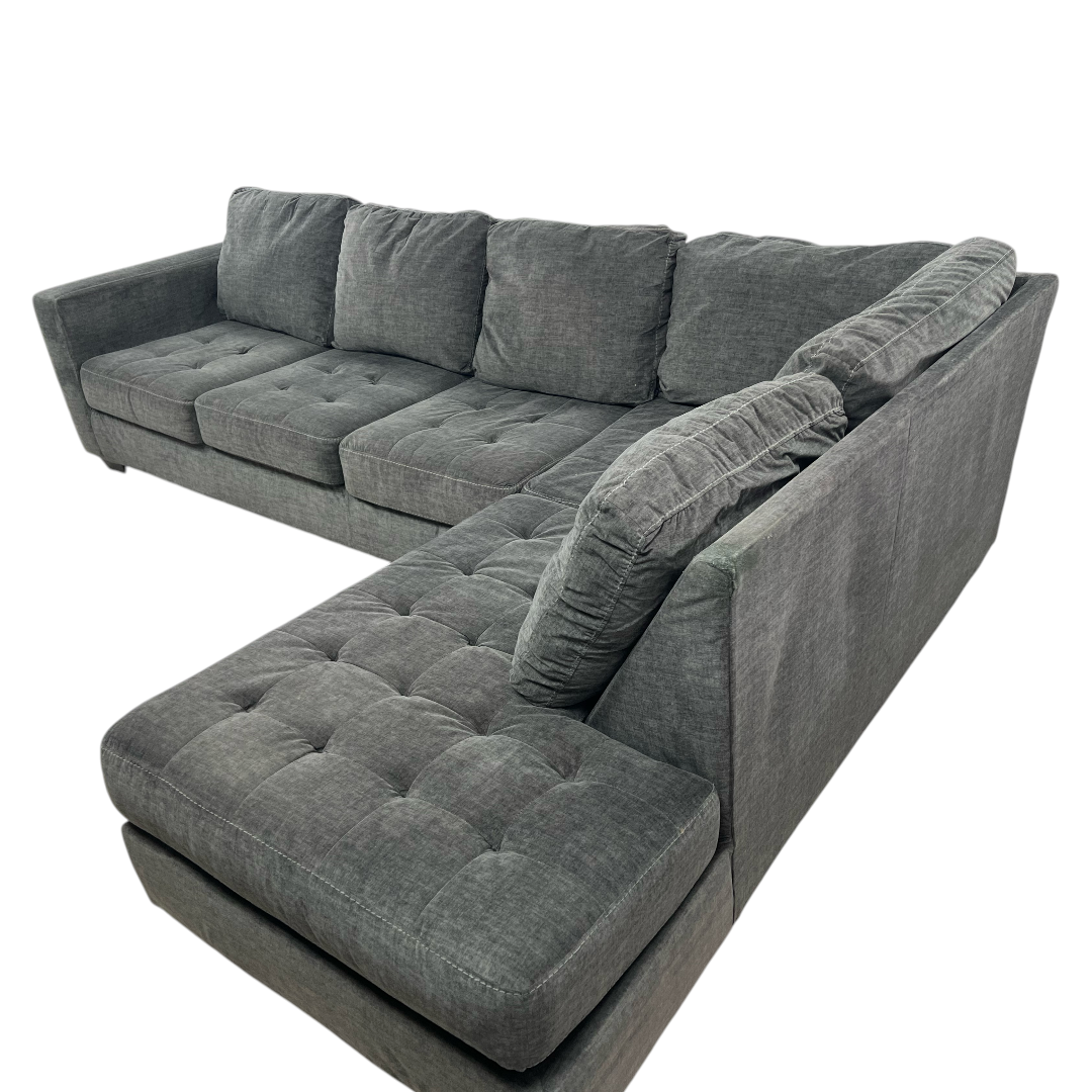 Ashley Owensbe Gray Sectional with Chaise