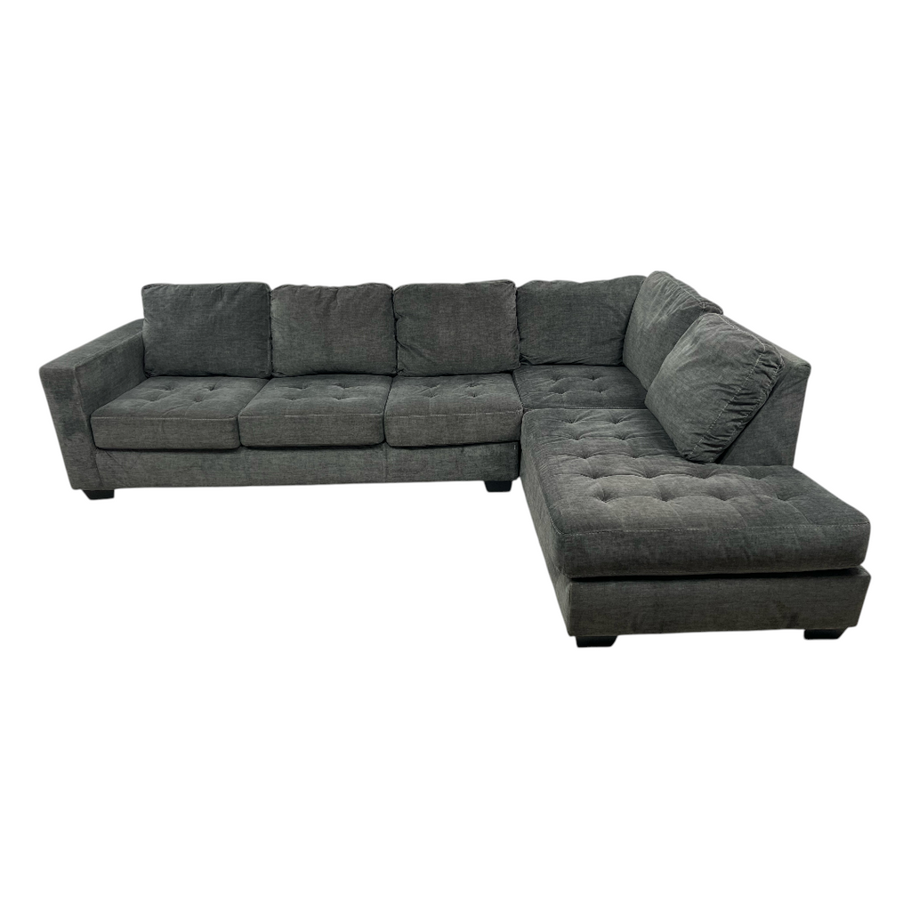 Ashley Owensbe Gray Sectional with Chaise