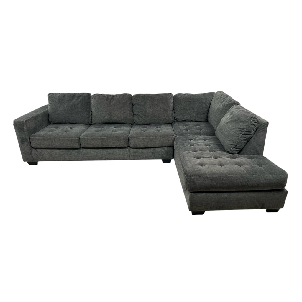 Ashley Owensbe Gray Sectional with Chaise