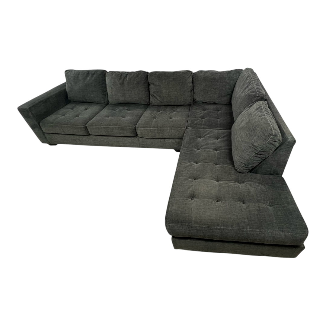 Ashley Owensbe Gray Sectional with Chaise