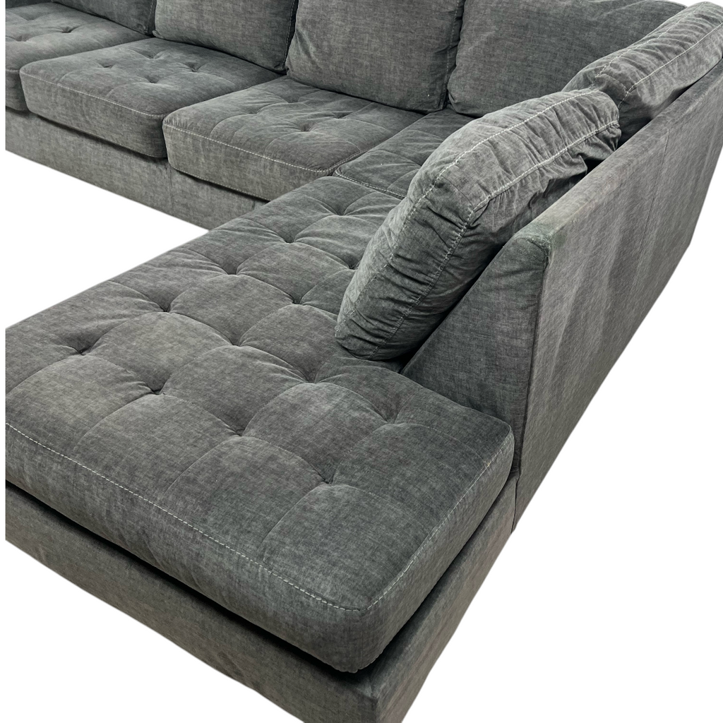 Ashley Owensbe Gray Sectional with Chaise
