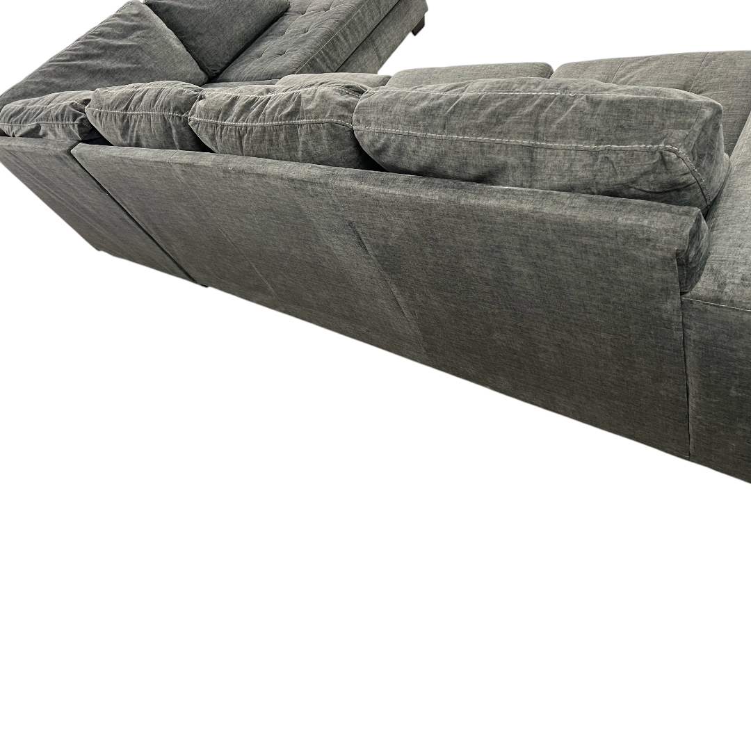 Ashley Owensbe Gray Sectional with Chaise