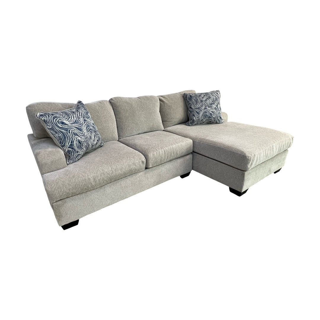 Ashley Stonemade Sofa with Chaise