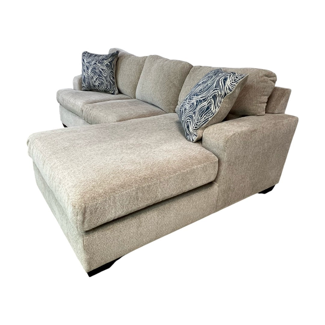 Ashley Stonemade Sofa with Chaise