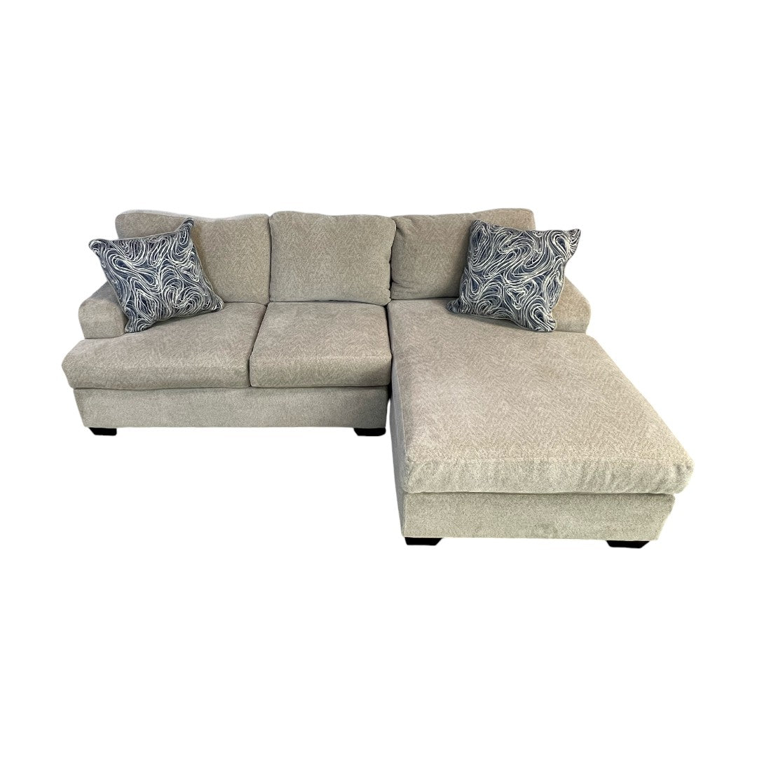 Ashley Stonemade Sofa with Chaise