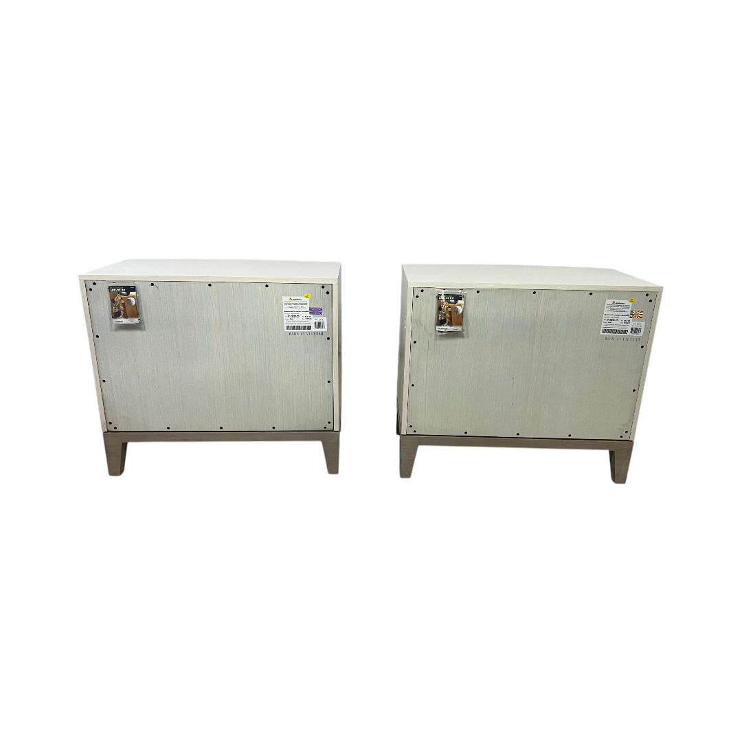 Bernhardt Axiom Nightstand Set of 2