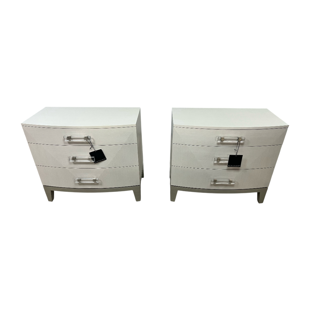 Bernhardt Axiom Nightstand Set of 2