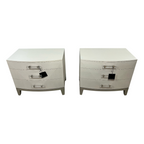 Bernhardt Axiom Nightstand Set of 2