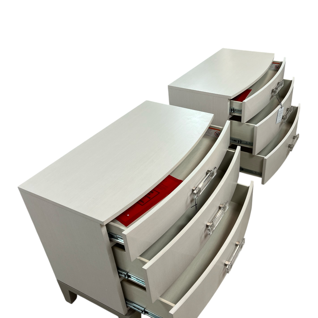 Bernhardt Axiom Nightstand Set of 2