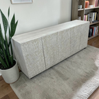 Bernhardt Solaria Entertainment Credenza in Weathered Bone