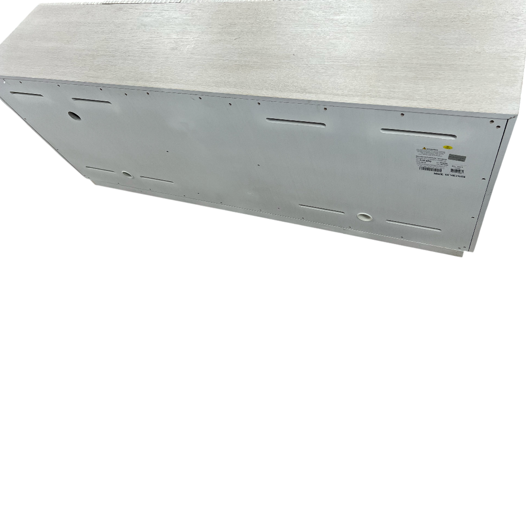 Bernhardt Solaria Entertainment Credenza in Weathered Bone