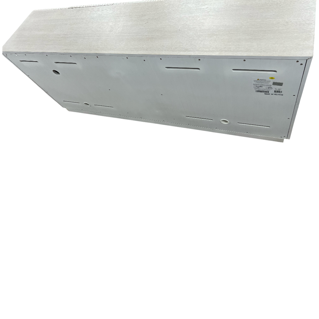 Bernhardt Solaria Entertainment Credenza in Weathered Bone