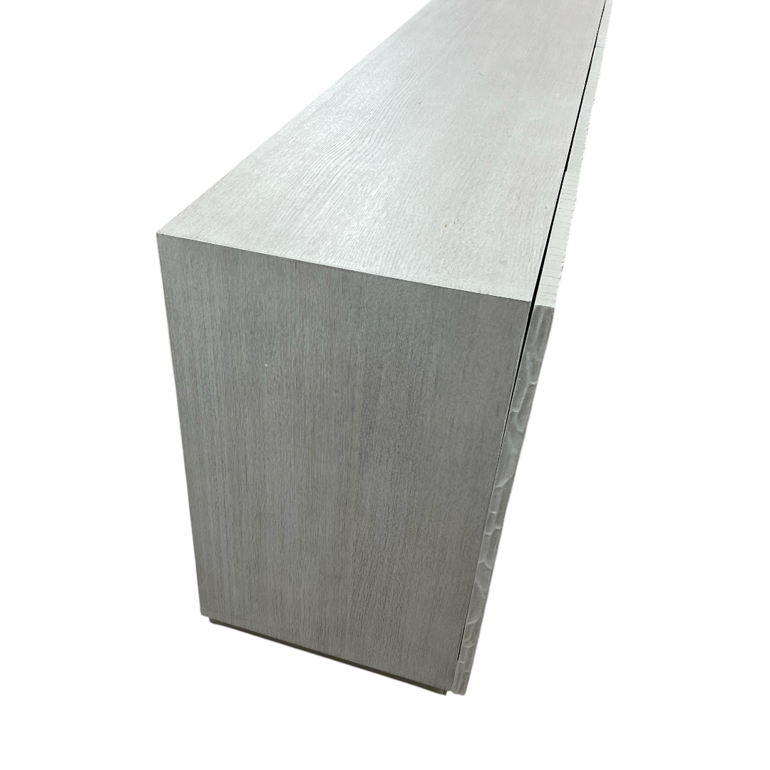 Bernhardt Solaria Entertainment Credenza in Weathered Bone