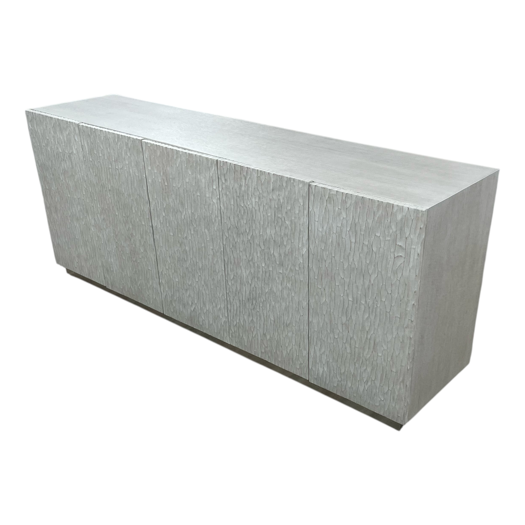 Bernhardt Solaria Entertainment Credenza in Weathered Bone