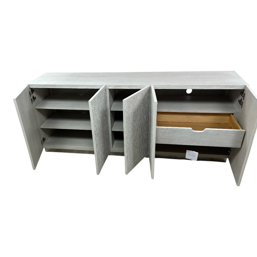 Bernhardt Solaria Entertainment Credenza in Weathered Bone