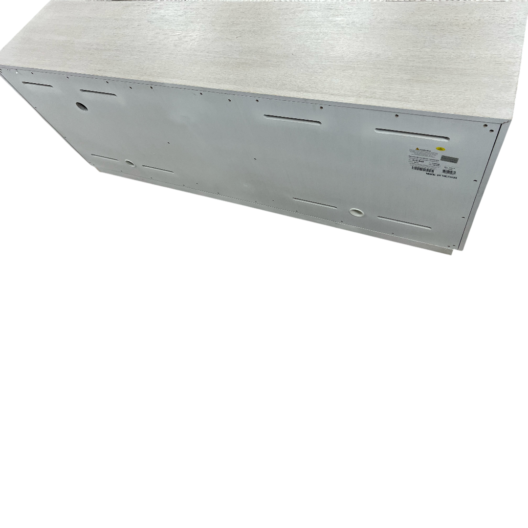 Bernhardt Solaria Entertainment Credenza in Weathered Bone