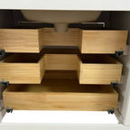 Birch Lane Frankfurt Single Bathroom Vanity Set with White Cabinet and Carrara Marble Countertop