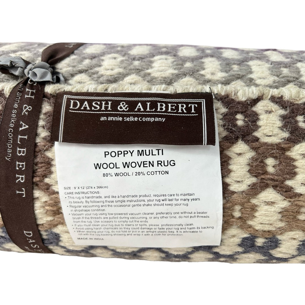 Dash and Albert Rugs Poppy Multi Handwoven Wool Rugs