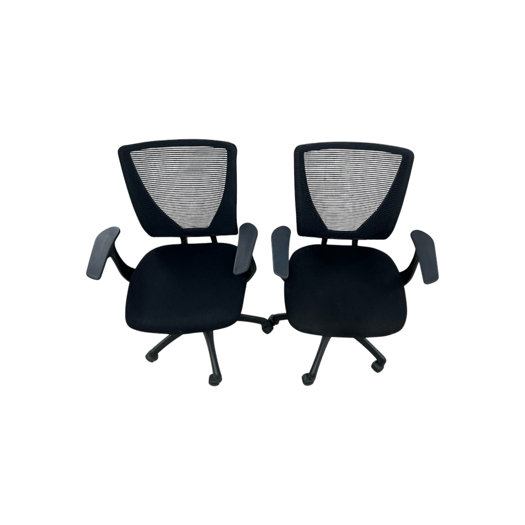 Black Office Chair Set