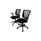 Black Office Chair Set