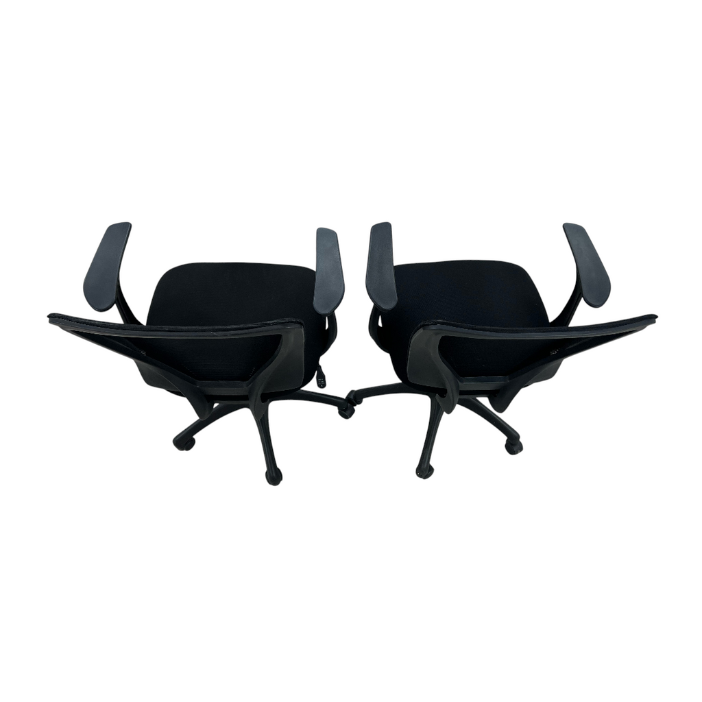 Black Office Chair Set