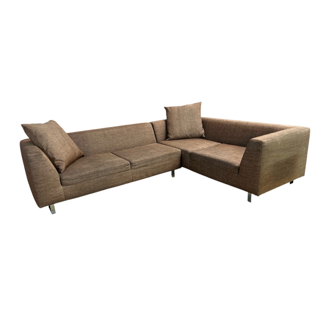 BoConcept Brown Sectional Couch