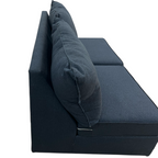Bob's Brynn Navy Armless Loveseat
