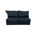 Bob's Brynn Navy Armless Loveseat