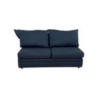 Bob's Brynn Navy Armless Loveseat