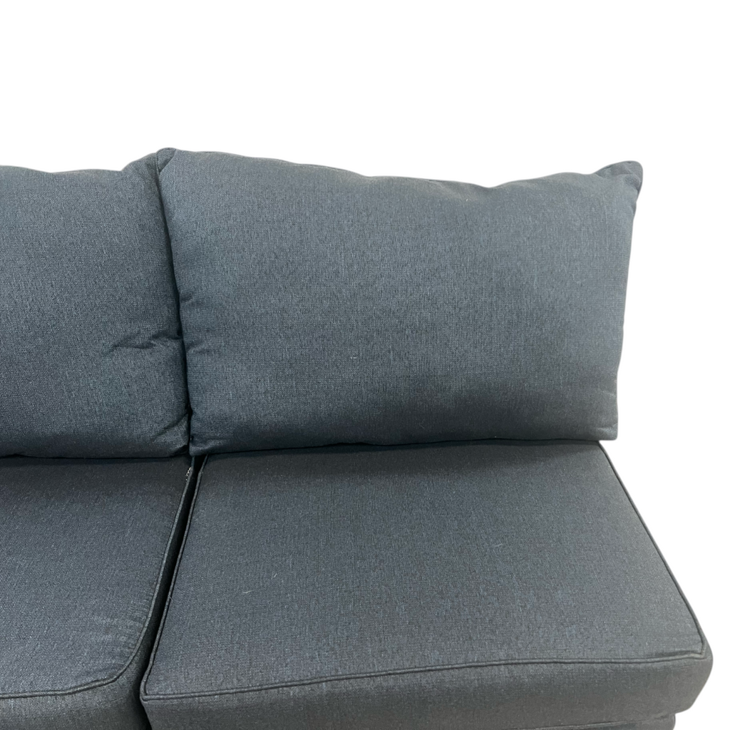 Bob's Brynn Navy Armless Loveseat