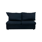 Bob's Brynn Navy Armless Loveseat