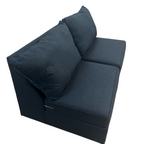 Bob's Brynn Navy Armless Loveseat