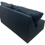 Bob's Brynn Navy Armless Loveseat