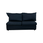 Bob's Brynn Navy Armless Loveseat